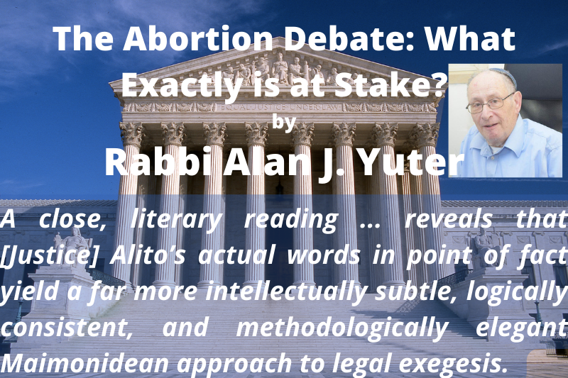 The Abortion Debate What Exactly Is At Stake – Featured Image | UTJ ...