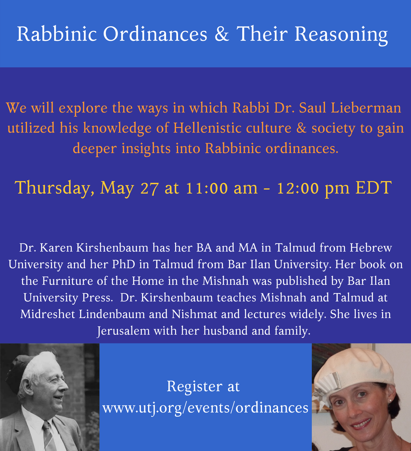 Rabbinic Ordinances & Their Reasoning